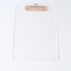 Salt By Sabrina Gold Clear Clipboard BNIB